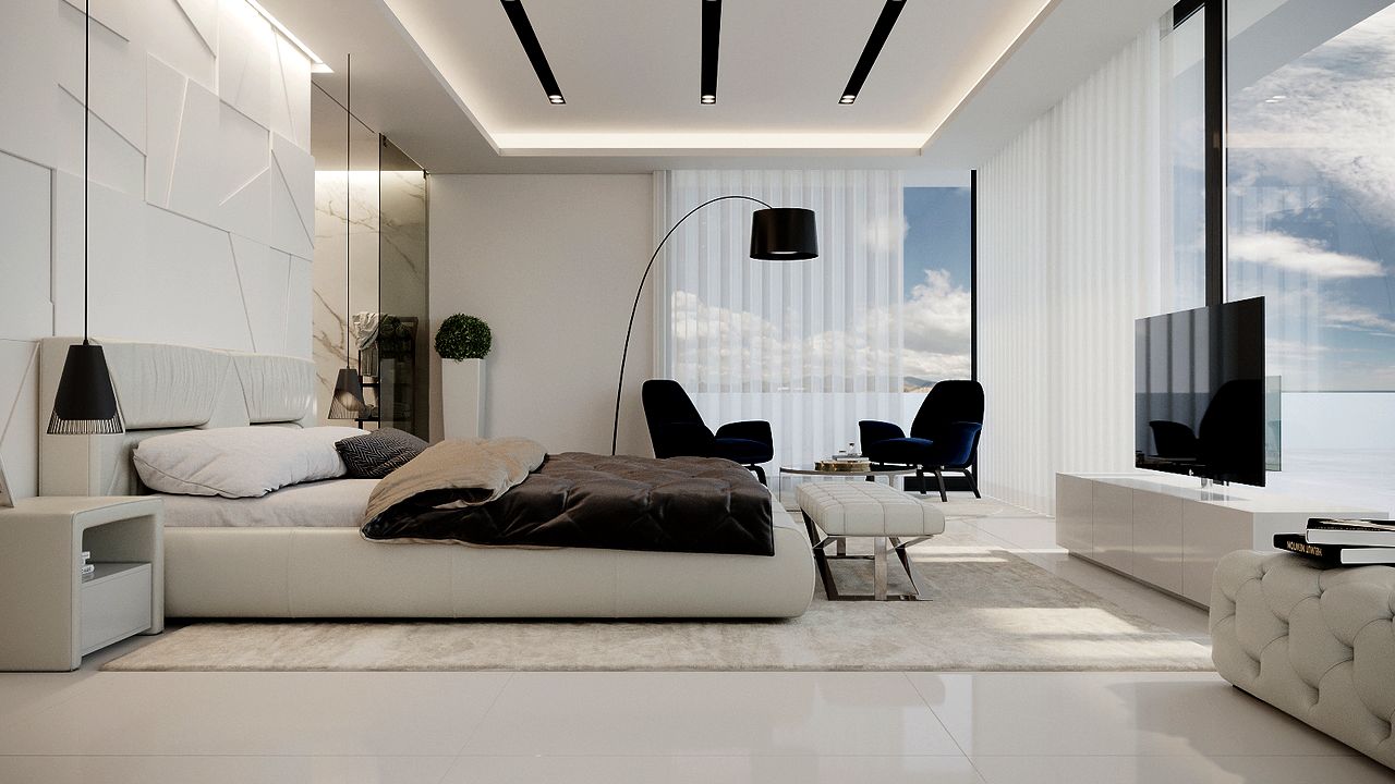 quarto casal moderno branco